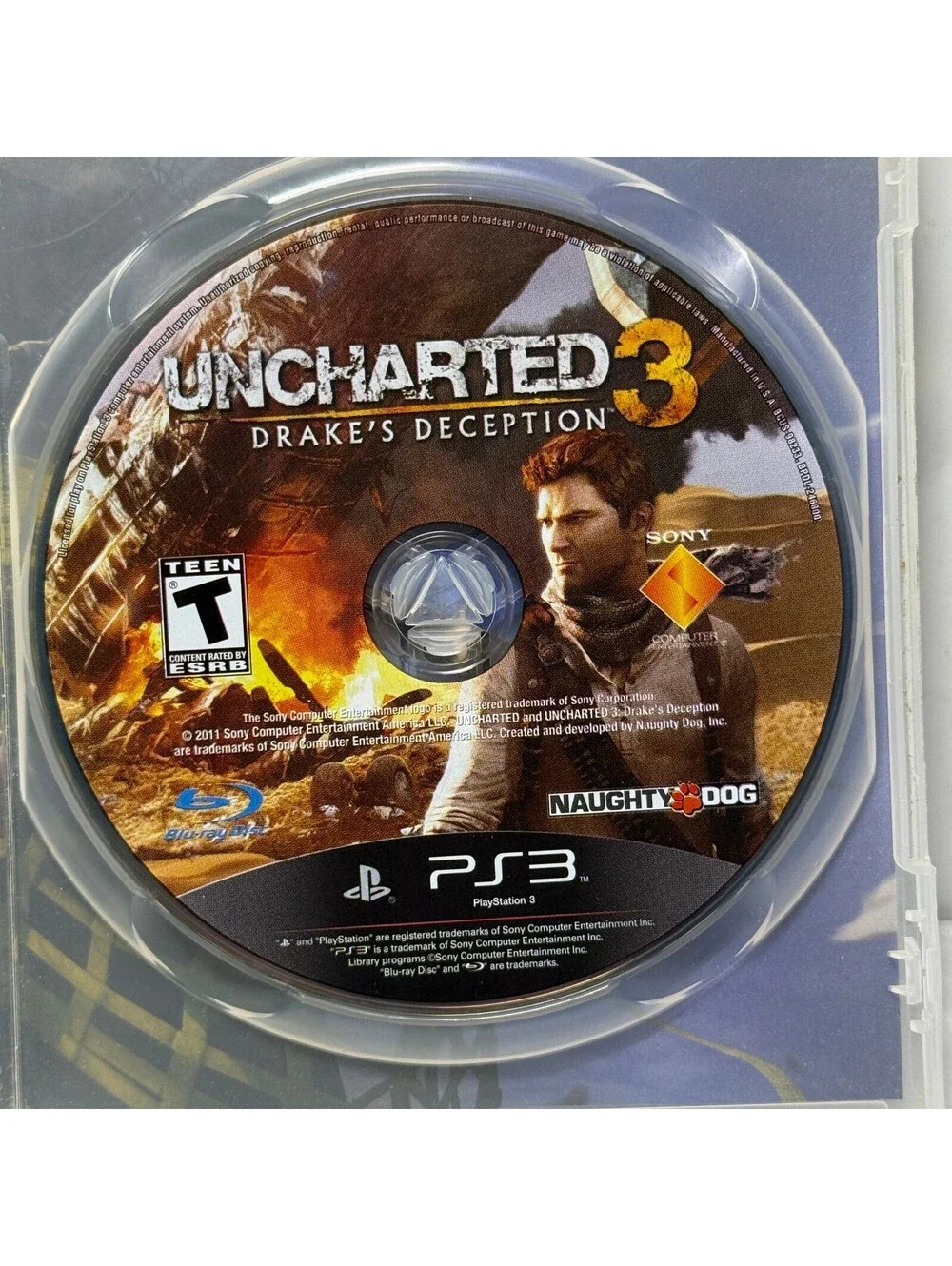 Uncharted 3 Drake's Deception PS3 PlayStation 3 Complete In Box